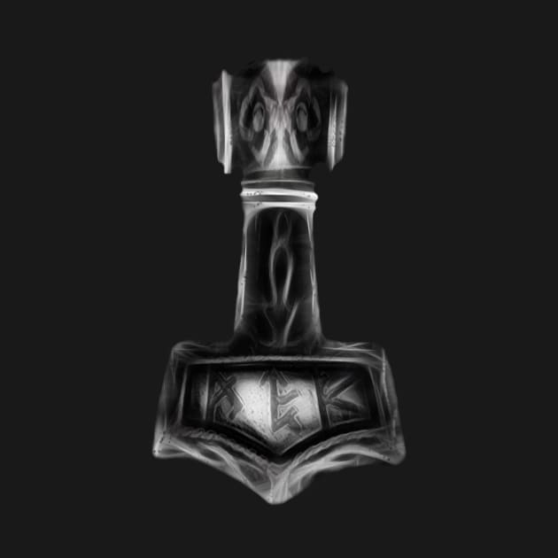 Thor's Hammer - Mjolnir by Jonthebon