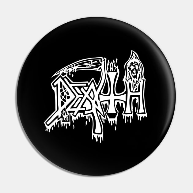 Death Metal Band Pin by Tobing's