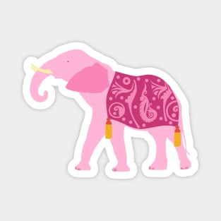 Pink Elephant Magnet