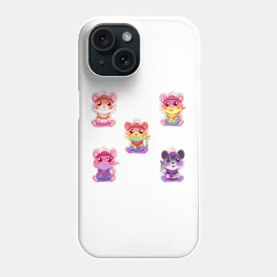 Pride Rodent Set Phone Case