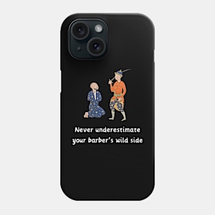 Funny barber - Iran Phone Case