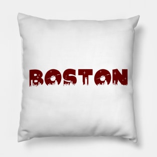 Boston Cityscape Pillow