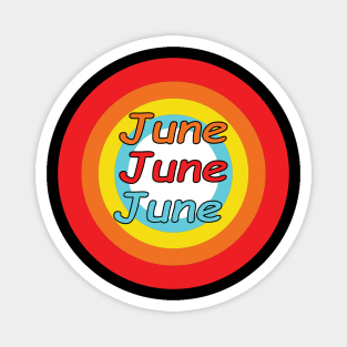 June Shirt T-Shirts Magnet