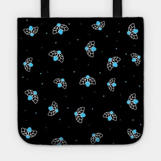 Blue Firefly bugs Tote