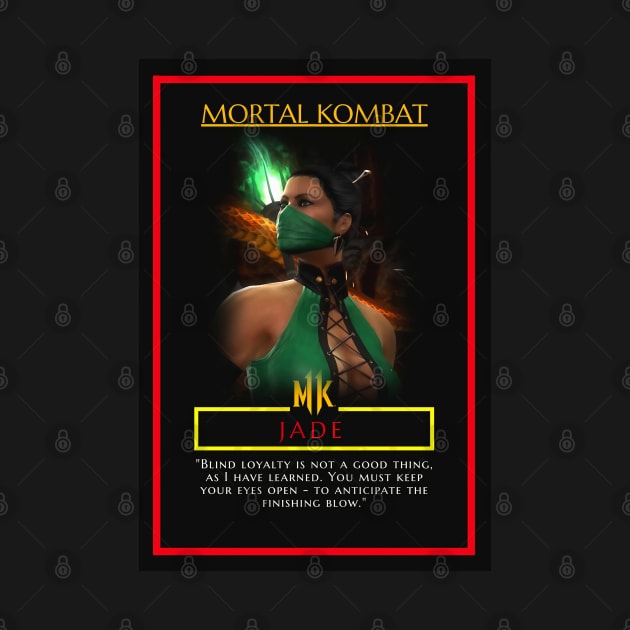 Jade Mortal Kombat (MK 11) Secret Characters, Poster and more. by Semenov