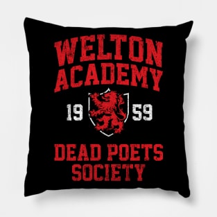 Welton Academy Dead Poets Society Pillow