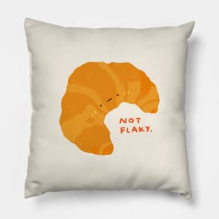 'Not Flaky' Croissant Pillow