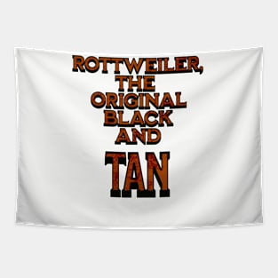 Rottweiler, THE Original Black and Tan Tapestry