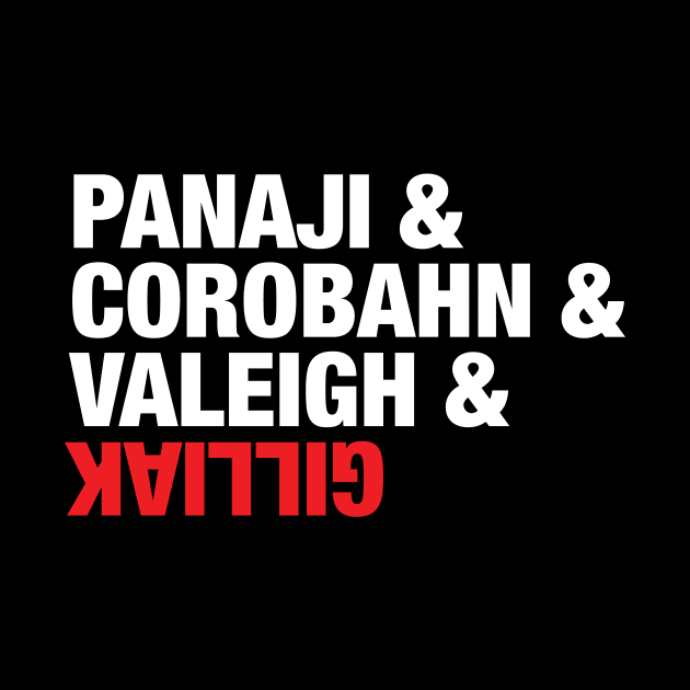 PANAJI, COROBAHN, VALEIGH & GILLIAK by KARMADESIGNER T-SHIRT SHOP