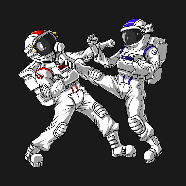 Astronaut Karate by underheaven