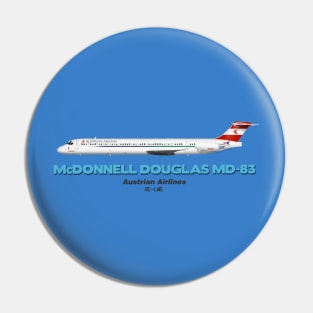 McDonnell Douglas MD-83 - Austrian Airlines Pin