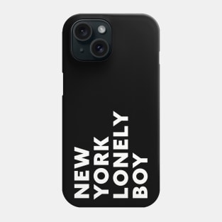 New York Lonely Boy Phone Case