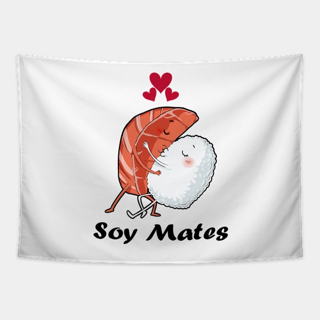 Soy Mates Tapestry by Photomisak72