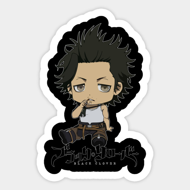 Get Wallpaper Yami Black Clover Chibi Black Clover Sticker Teepublic Uk Desktop Wallpaper