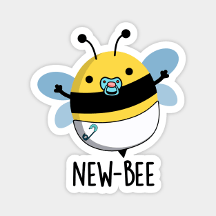 New Bee Funny Insect Bug Pun Magnet