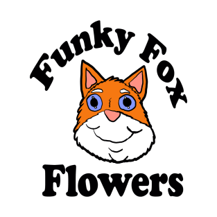 Funky Fox Flowers T-Shirt