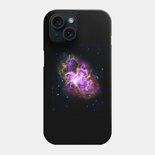 Crab Nebula 90 Phone Case by RockettGraph1cs