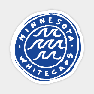 Minnesota Whitecaaaaps Magnet