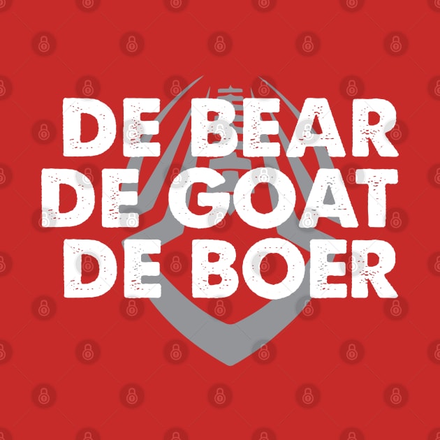 De Bear De Goat De Boer Alabama by For the culture tees