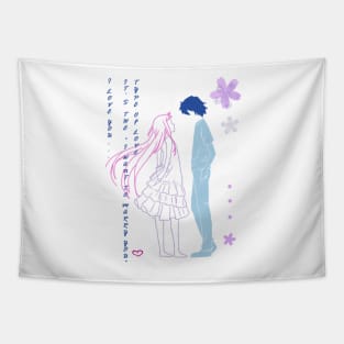 Ano Hana Letter Tapestry