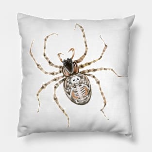 Black Spider Pillow