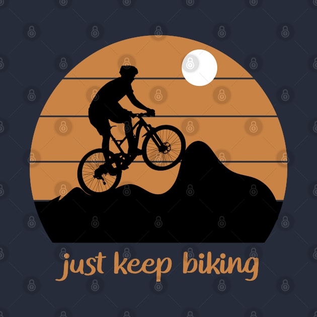 just keep biking by care store