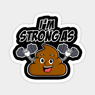 Poop Emoji - Stronger than @#@# Magnet