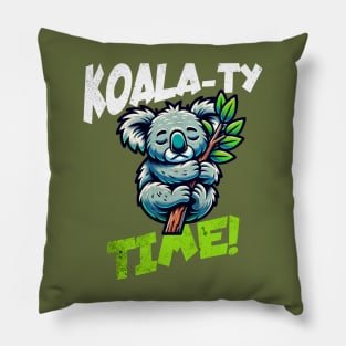 Koala Nap "Koala-ty Time!" Cute Koala Sleeping Pillow