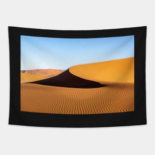 Orange sand dunes. Tapestry