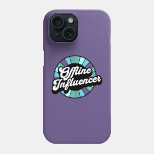 Offline Influencer Purples and Blues Phone Case