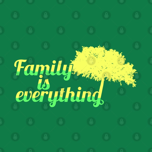 Family is everything - neon colour by Ravendax