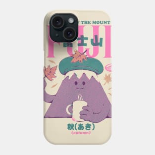 Mont Fuji Seasons - Autumn Phone Case