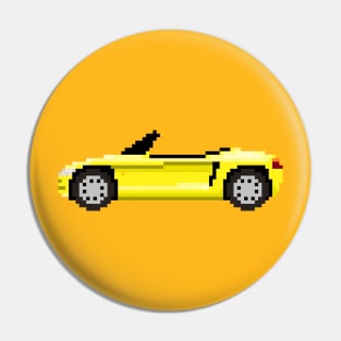 Honda Beat Pixelart Pin