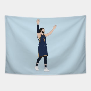 Ricky Rubio Embraces The Crowd Tapestry