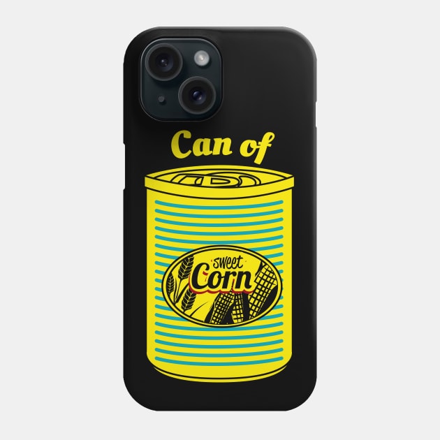 CAN OF CORN (BASEBALL TERM) Phone Case by TJWDraws