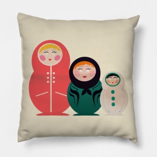 Nesting Dolls Pillow