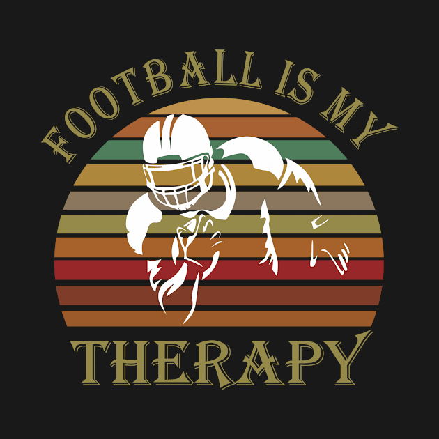 Football is my therapy by Work Memes