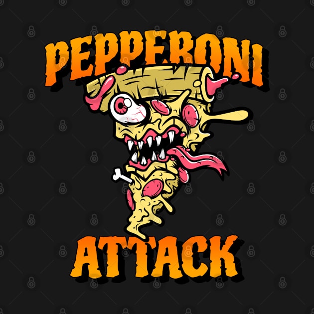 Pepperoni attack by joshsmith