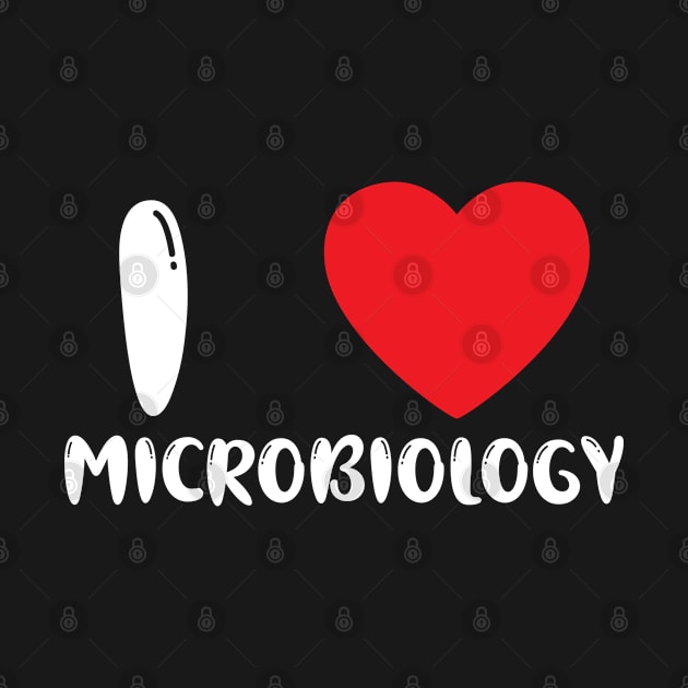 I Love Heart Microbiology by BobaPenguin