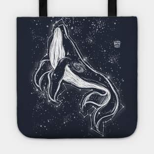 Starry whale Tote