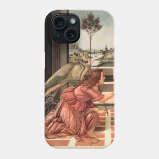 Annunciation by Sandro Botticelli Phone Case