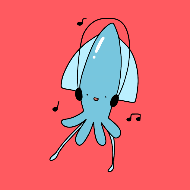 Headphones Squid by saradaboru