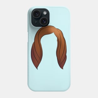 Brunette Hair Phone Case