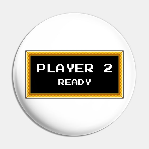 Player 2 Ready Pin by ExtraExtra