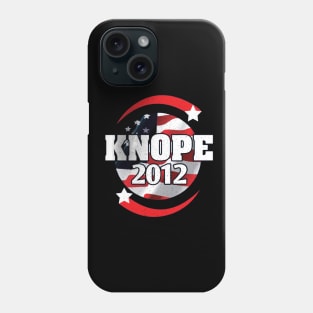 Knope 2012 Parcs and Rec Black Shirt Phone Case