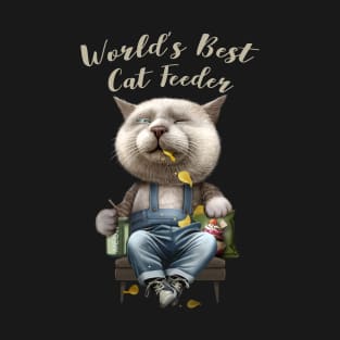 WORLD'S BEST CAT FEEDER T-Shirt