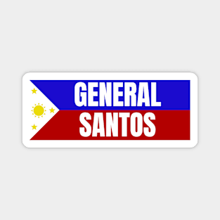 General Santos City in Philippines Flag Magnet