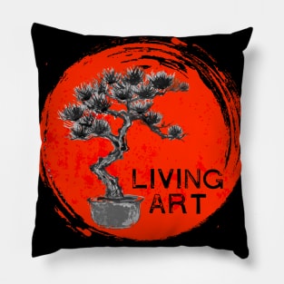 Bonsai Living Art Penjing Penzai Gardeners Gifts Pillow