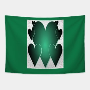 Green Heart-Available As Art Prints-Mugs,Cases,Duvets,T Shirts,Stickers,etc Tapestry