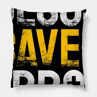 Funny Jesus Saves Bro Christian Pillow